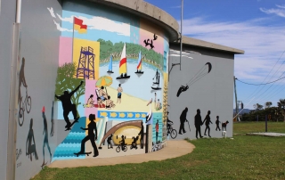 Project Kings Court Reserve Mural