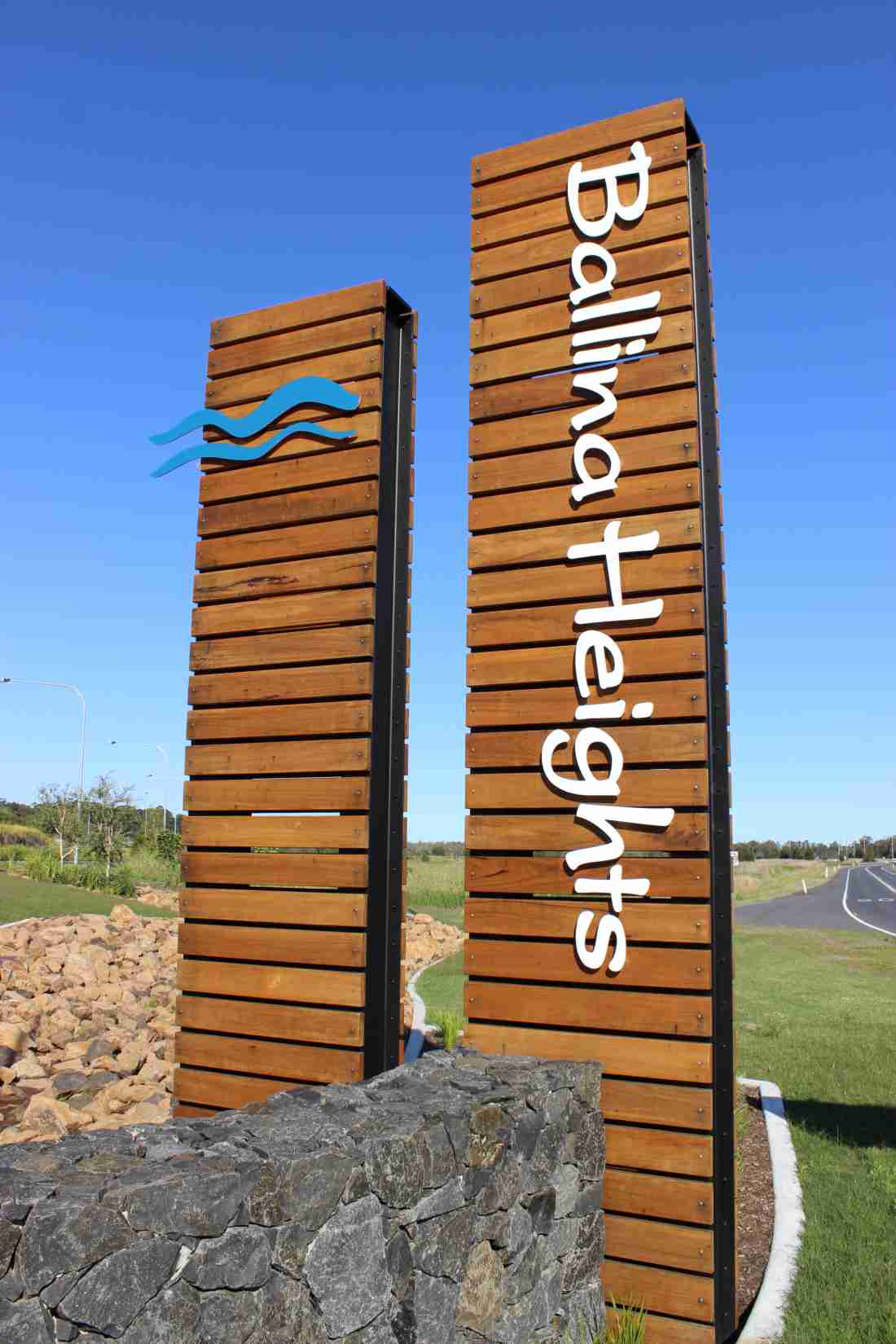 Ballina Heights Drive Lanscaping and Entry